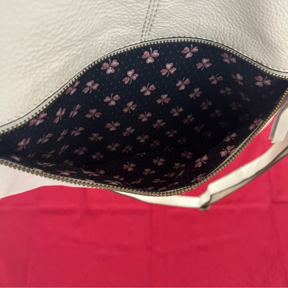 Lucky Brand Off white Crossbody Bag Genuine Leather - Picture 9 of 9